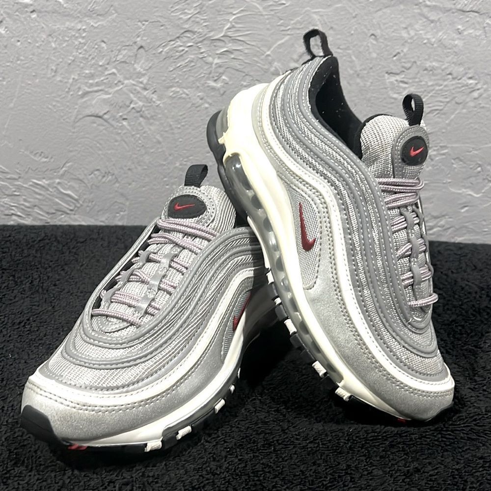 🔥🔥 Nike Air Max 97 OG 'Silver Bullet' 2017 Running Shoes Women Sz 6 -‎ GUC